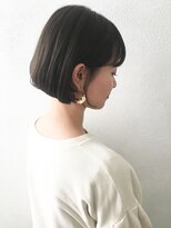 ヴィッカエコル (vicca 'ekolu)&nbsp;《'ekolu 横山》耳掛けアレンジ×お洒落を楽しむボブスタイル