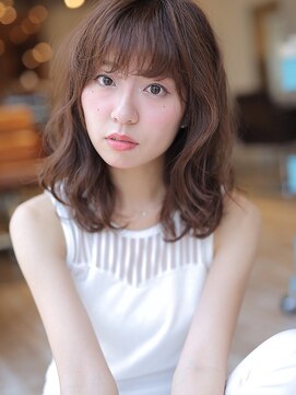 アグ ヘアー ミーサ 赤塚店(Agu hair mysa) 大人仕立てにツヤめくクラシカルセミディ