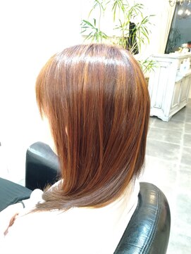 あるろう 白髪染めハイライト