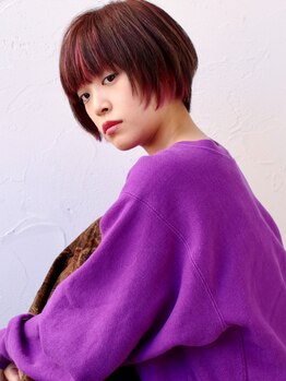 ヘアクリエイト エクセル美容室(Hair Create EXCEL)の写真/【北広島駅3分☆】つやつやカラー/ハイライト/グラデーションなどのデザインカラーも是非ご相談ください♪