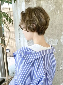 ロビー 表参道(ROBBY) トップふんわりウェーブショート／ショートパーマ／30代40代