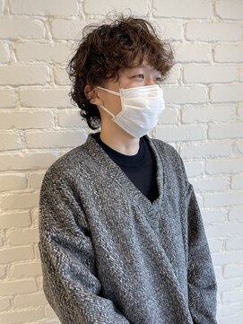 ヴァンメンズ(VAN MEN'S) メンズパーマ　ミディアム