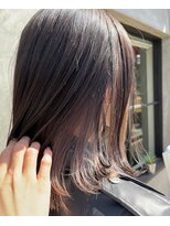 ファム 中筋店(femme) 切りっぱなしロブ
