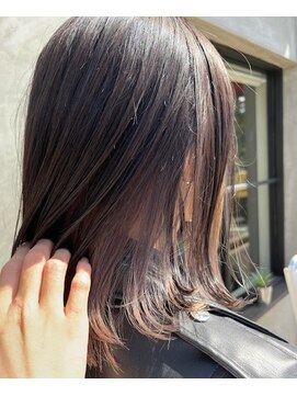 ファム 中筋店(femme) 切りっぱなしロブ