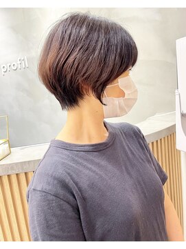 ロンドプロフィール 浦和(Lond profil) 蒲生優 【横顔美人、丸みショート】