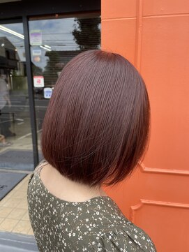 エルベ 千波店(elve) もてブラウン×ボブ