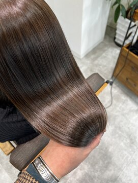 テラスヘア センダイ(TERRACE hair SENDAI) 艶髪ロング【イノアカラー使用】