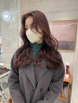 ローウェ 渋谷(Louwe)&nbsp;大人気ブリーチなしのピンクブラウン♪《misaki》