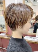 大人ショートボブマッシュショートカットRuufus恵比寿・渋谷