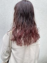 フェンヘアーアイス 中目黒(Fen.hair ici)&nbsp;ゆるふわ大人可愛い♪20代30代ロングパーマピンクベージュ