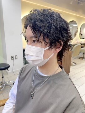 テトラ バイ ネオリーブ 横浜西口店(tetra by neolive) 横浜★ウルフヘアのツイストスパイラルパーマ