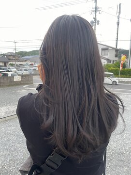 エスデザイン(es design) 【髪質改善】グレージュ × レイヤー