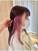 インナー×ピンク