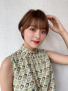 ロンドソレイユ 池袋(Lond soleil) 前髪あり★ショートボブ/髪質改善×ブリーチなし[池袋]