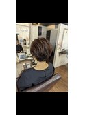癖毛、ショートボブ