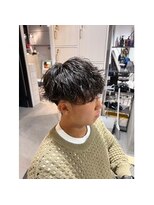 グラスバイネオリーブ 大倉山駅前店(grace by neolive)&nbsp;MEN'SHAIR/アップバング/ツーブロック/束感ショート/波巻き