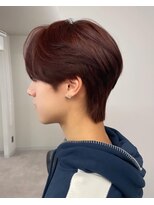 リッカ(LICCA)&nbsp;【LICCA NOE】韓国風センターパート+チェリーレッド