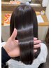 Instagram限定【絹髪】超高濃度水素ケアストレート＋カット＋シルクTr ¥19800