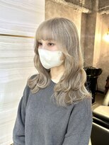 エルバイラビス 大宮(elu by lovis)&nbsp;《ゆい》ミルクティーベージュ/レイヤーカット/グレージュ/大宮