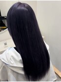 ブリーチして紫ラベンダーカラー♪あゆむ