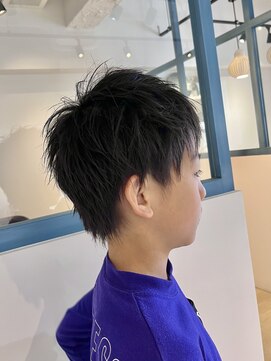 ラソニシカサイ(Lazo nishikasai) キッズツーブロショート