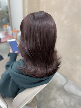 インビテーション(invitation) ピンクグレー ラベンダーピンク ビンクアッシュ