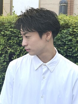 ランディ(RANDY)の写真/【カット+パーマ¥7900～】ツイストスパイラル/波巻きパーマでトレンド、色気を演出するメンズスタイルに☆