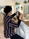 ヘアーアンドメイク オール(HAIR&MAKE ALL)の写真/プライベート空間×マンツーマン施術で周りを気にせずリラックス。髪のお悩みやスタイルの相談もしやすい！