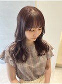 【snuw_ayano】ピンクブラウン/ブリーチ無し
