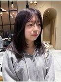 【natsumi】ブリーチなしダブルカラー:ラベンダーグレージュ