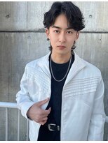 イーストハムネオ(EAST HAM NEO)&nbsp;センターパート×ニュアンスパーマ×ウルフ