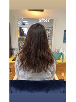 美容室 ステラ ロングローレイヤーウェーブ