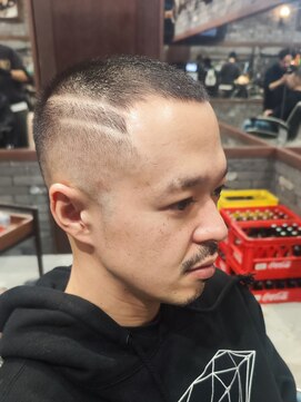 スリーセント 栄(3/cent) ボーズフェード/ハイフェード/ライン/フェードカット