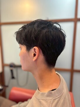 ムードコア 関内店(mu;d Coa) メンズ　ナチュラルショートレイヤー