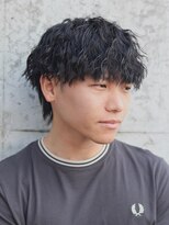 ハニー(HONEY)&nbsp;縦落ちツイスパ/ツイストスパイラルパーマ/岡崎メンズパーマ