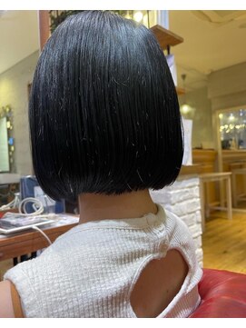 ヘアサロン アティリー(Hair Salon Attirer) 西梅田/ボブ/グレーベージュ/白髪ぼかし/ハイライト/ベージュ