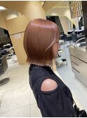 ピンクベージュ　ベージュカラー　ピンクカラー