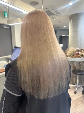 ルーブ トウキョウ(Loob. TOKYO) 池袋ハイトーンカラーダブルカラーピンクベージュブロンドカラー