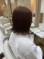 ラヴィズム 松崎店(LUVISM)&nbsp;韓国/顔周りレイヤー/おくれ毛/ベージュ/ダブルカラー/東区/松崎