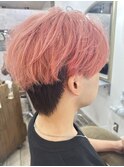 メンズ職人が作るピンクヘア