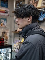 エクスプロア デザイン アクト 三鷹(EXPLORE DESIGN ACT.)&nbsp;メンズナチュラルショートシャドウパーマ三鷹