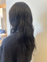 ビューティーワークスループライン(beautyworks LoopLine)&nbsp;地毛風黒髪☆パーマ風仕上げ