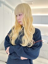 ノラ ウメダ(NORA UMEDA)&nbsp;【chiaki】抜きっぱなしblondeハイトーンケアブリーチブロンド