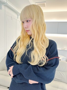 ノラ ウメダ(NORA UMEDA) 【chiaki】抜きっぱなしblondeハイトーンケアブリーチブロンド