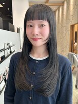 ケーツー あべのキューズモ-ル店(K-two) ロングレイヤーカット*フェイスレイヤー*顔周り*前髪カット