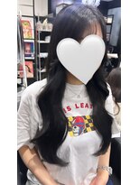 グランディールヘアデザイン(grandir hairdesign)&nbsp;ブルーブラック！-Yurika-