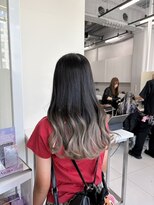 アライブ ハラジュク(ALIVE harajuku)&nbsp;ブリーチインナーバレイヤージュグラデーションカラー夕貴