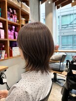 アルトル 池袋2nd(altru)&nbsp;◇大人40代50代60代ショートボブ丸みショート白髪ぼかし