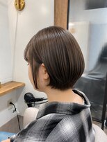 シア 北千住店(SHEER)&nbsp;ショートボブ+柔らかベージュ/SHEER北千住店