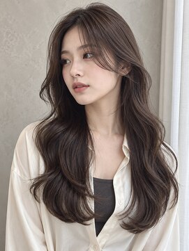 モト 船橋(moto) 韓国タンフルヘア上品艶髪ロングストレート顔周りカット船橋